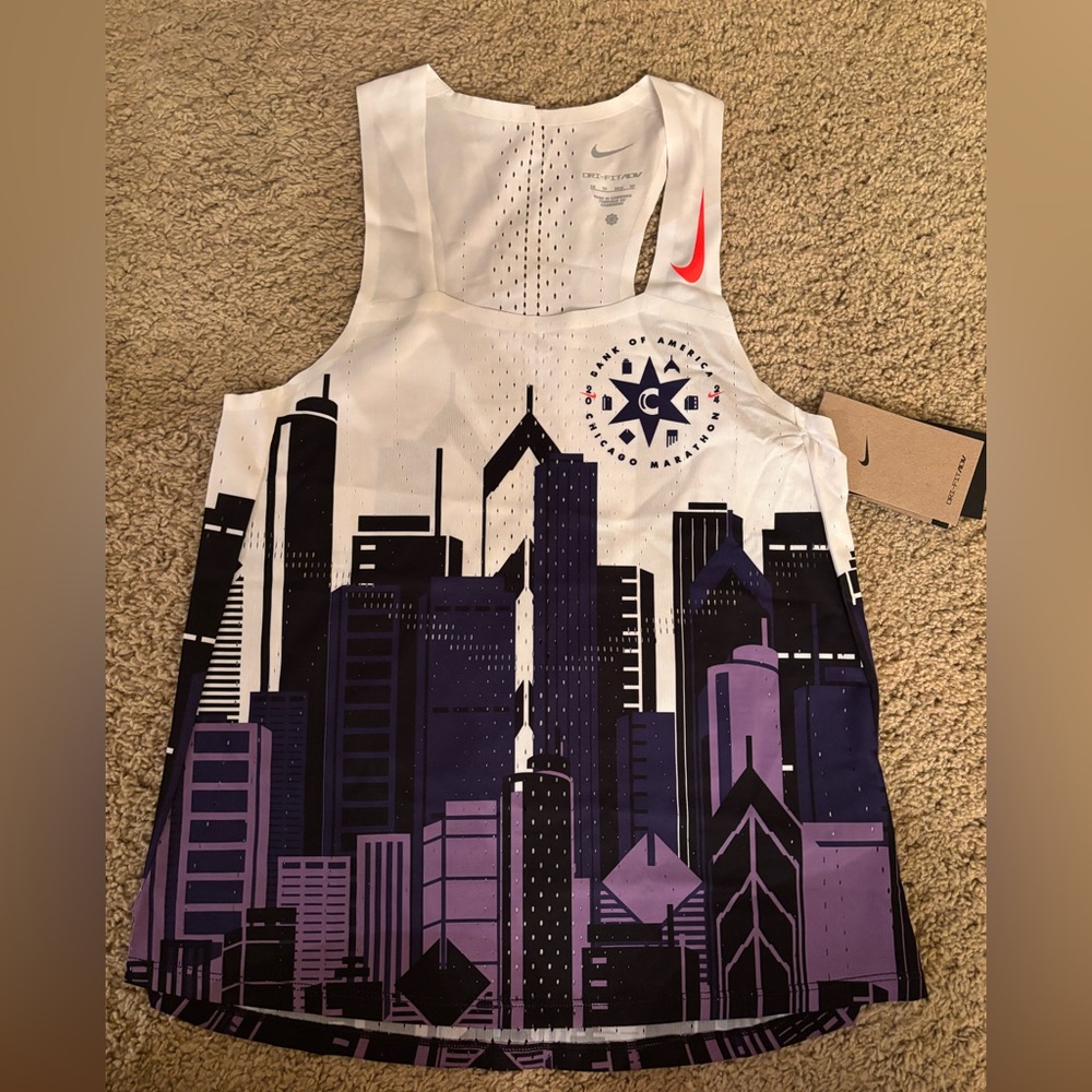 Nike Chicago Marathon Racing Singlet - women’s XS
